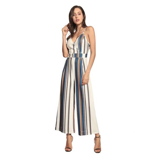 women's jumpsuits & rompers backless striped womens jumpsuit summer casual one piece wide leg long pants combinaison pantalon dc18634, Black;white
women's jumpsuits & rompers backless striped womens jumpsuit summer casual one piece wide leg long pants combinaison pantalon dc18634, Black;white