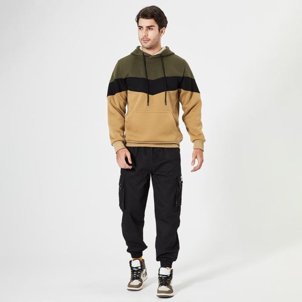 men's hoodies & sweatshirts men patchwork 2021 autumn casual hoodie male thick hip hop streetwear hooded pullover clothing, Black
men's hoodies & sweatshirts men patchwork 2021 autumn casual hoodie male thick hip hop streetwear hooded pullover clothing, Black