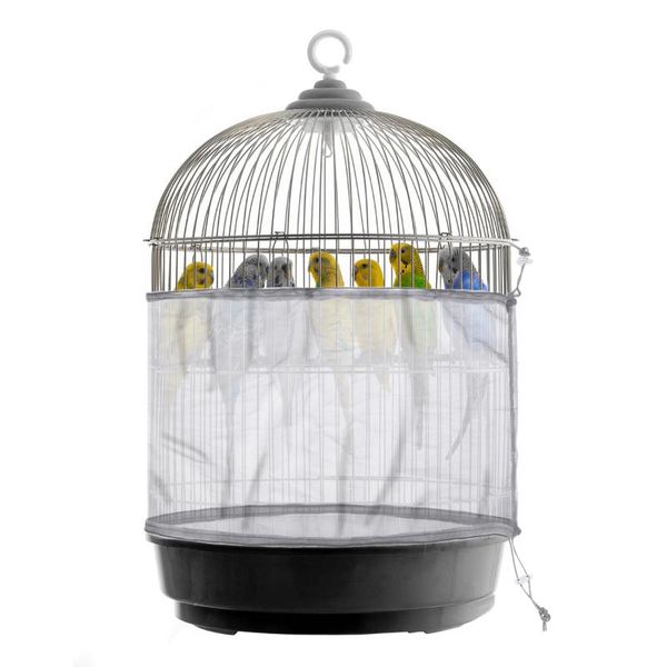 other bird supplies seed catcher universal birdcage cover guard adjustable drawstring cage skirt mesh net
other bird supplies seed catcher universal birdcage cover guard adjustable drawstring cage skirt mesh net
