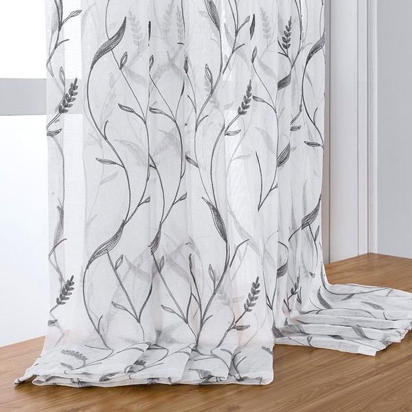curtain & drapes modern style sheer curtains for living room gray wheat ears embroidered fabric bedroom window voile home el decor
curtain & drapes modern style sheer curtains for living room gray wheat ears embroidered fabric bedroom window voile home el decor