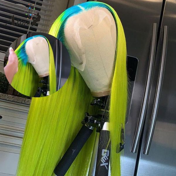 lace wigs full wig ombre green straight human hair pre plcuked remy bleach knots natural hairline hd transparent front, Black;brown
lace wigs full wig ombre green straight human hair pre plcuked remy bleach knots natural hairline hd transparent front, Black;brown