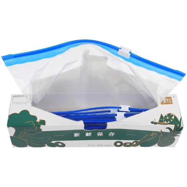 storage bags 1 box of simple sealing er multipurpose (green)