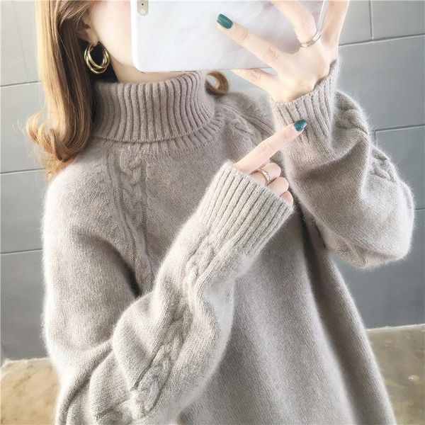 women's sweaters turtleneck winter sweater women jumper ladies autumn knitted pullover female thick warm pull femme, White;black
women's sweaters turtleneck winter sweater women jumper ladies autumn knitted pullover female thick warm pull femme, White;black