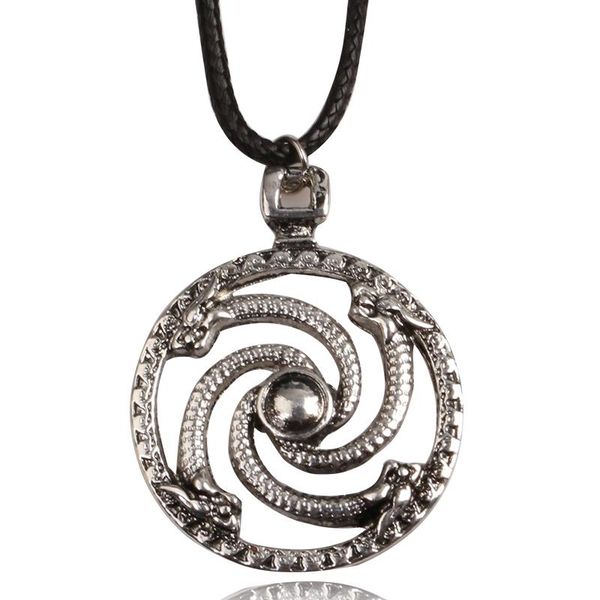 viking warrior necklace gothic metal four-headed snake hollow disc pendant cosplay jewelry accessories gift necklaces, Silver
viking warrior necklace gothic metal four-headed snake hollow disc pendant cosplay jewelry accessories gift necklaces, Silver