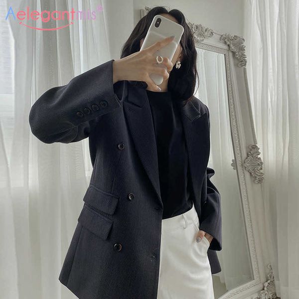 aelegantmis korean stripe vintage office lady blazer coat women double breasted jacket female retro outwear 210607, White
aelegantmis korean stripe vintage office lady blazer coat women double breasted jacket female retro outwear 210607, White