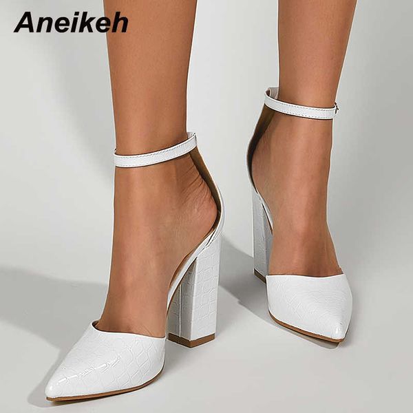 famous brand designer spring fashion shallow alligator pattern white women's high pumps 2022 shoes buckle strap square heel party weddi, Black
famous brand designer spring fashion shallow alligator pattern white women's high pumps 2022 shoes buckle strap square heel party weddi, Black