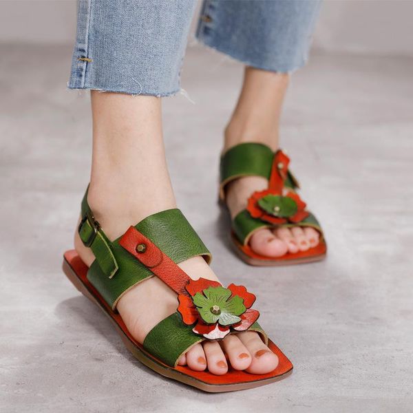 sandals johnature mixed colors shoes women genuine leather retro buckle strap 2021 flower flat with handmade ladies, Black
sandals johnature mixed colors shoes women genuine leather retro buckle strap 2021 flower flat with handmade ladies, Black