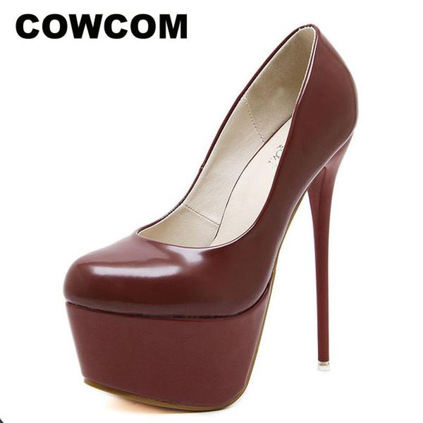 dress shoes cowcom 2021 super high heels pumps round toe matching 16cm heel outer water table have 34-40 wbl, Black
dress shoes cowcom 2021 super high heels pumps round toe matching 16cm heel outer water table have 34-40 wbl, Black