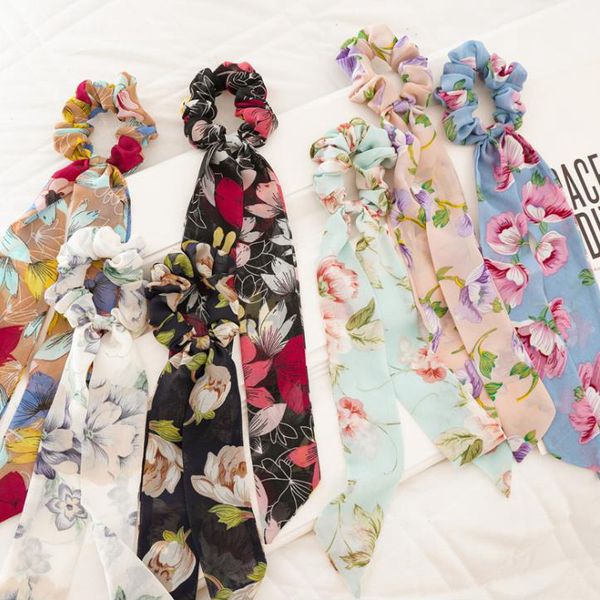 scrunchies hair ties scarf chiffon floral long bow streamer elastic ribbon hairbands accessories ponytail holder 6 colors optional bt6570, Slivery;white
scrunchies hair ties scarf chiffon floral long bow streamer elastic ribbon hairbands accessories ponytail holder 6 colors optional bt6570, Slivery;white