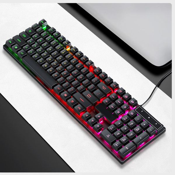 keyboards 104 keys mechanical gaming keyboard splash resistant usb wired computer with backlit function for office internet cafe
keyboards 104 keys mechanical gaming keyboard splash resistant usb wired computer with backlit function for office internet cafe