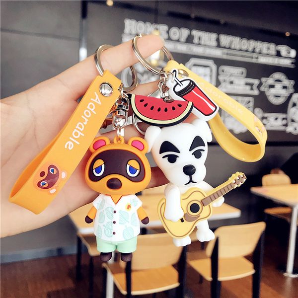 cute cartoon animal doll car key chain men and women lovers game animal crossing key ring small mobile phone bag keychain, Silver
cute cartoon animal doll car key chain men and women lovers game animal crossing key ring small mobile phone bag keychain, Silver