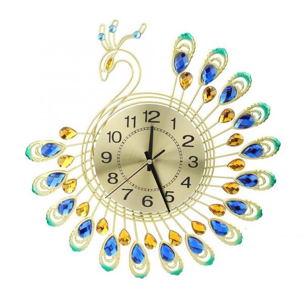 wall clocks iron modern clock large 3d peacock shape non ticking silent for living room decor non-ticking kitchen
wall clocks iron modern clock large 3d peacock shape non ticking silent for living room decor non-ticking kitchen