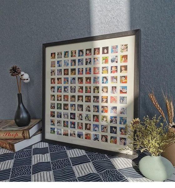 frames 9 openings wooden metal diy collage frame (no po)