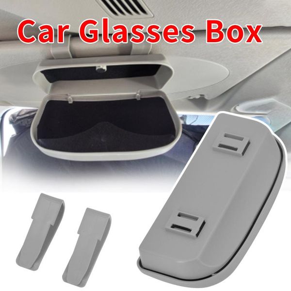 other interior accessories car glasses case sunglasses storage box 3 colors auto holder sun visor automobiles 39mm thickness
other interior accessories car glasses case sunglasses storage box 3 colors auto holder sun visor automobiles 39mm thickness