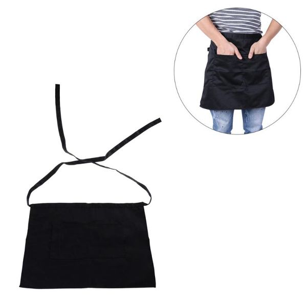 aprons durable short waist apron with pocket for chef /waiter /waitress (black)
aprons durable short waist apron with pocket for chef /waiter /waitress (black)