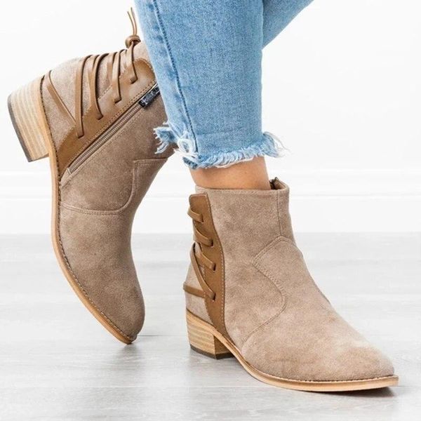 boots botas mujer women ankle autumn winter cross strappy leopard ladies shoes low heels platform punk, Black
boots botas mujer women ankle autumn winter cross strappy leopard ladies shoes low heels platform punk, Black