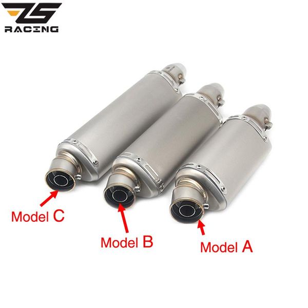 motorcycle exhaust system zs racing 310mm 370mm 440mm three size modified pipe slip-on motorbike pipes for dirt bike scooter
motorcycle exhaust system zs racing 310mm 370mm 440mm three size modified pipe slip-on motorbike pipes for dirt bike scooter