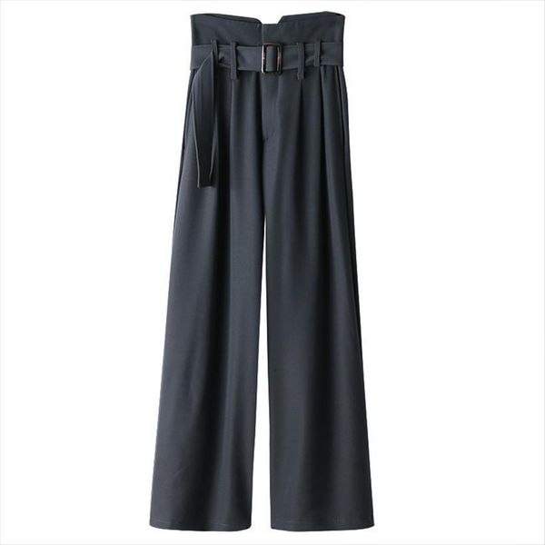 elegant straight black office women pants wear blazer plus size vintage wide leg trouser mujer chic, Black;white
elegant straight black office women pants wear blazer plus size vintage wide leg trouser mujer chic, Black;white