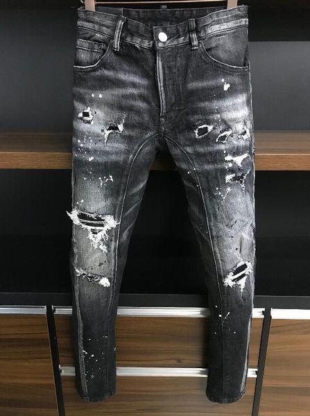 women's jeans european brand italy pants black coolguy women/men slim denim trousers blue hole for a383
women's jeans european brand italy pants black coolguy women/men slim denim trousers blue hole for a383