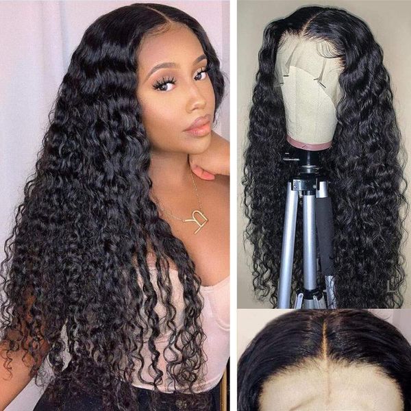 lace wigs peruvian deep wave front human hair natural transparent frontal pre plucked hairline remy closure, Black;brown
lace wigs peruvian deep wave front human hair natural transparent frontal pre plucked hairline remy closure, Black;brown