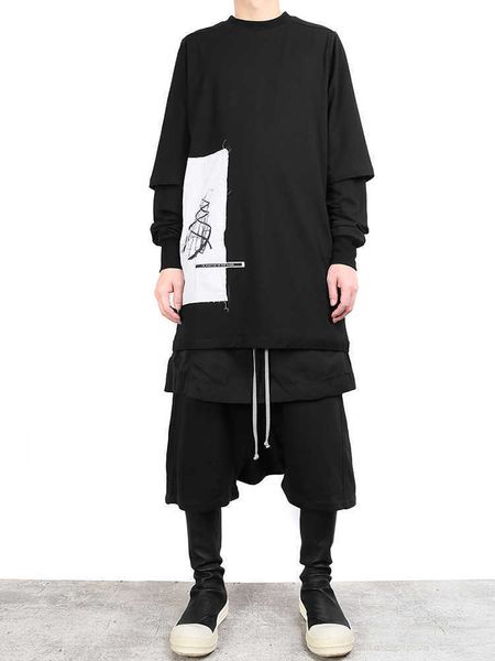 fashion outlet 21ss owens grey dark ro geometric patch double layer true and false two long sleeve loose t-shirt men's rick style l5jr, White;black
fashion outlet 21ss owens grey dark ro geometric patch double layer true and false two long sleeve loose t-shirt men's rick style l5jr, White;black