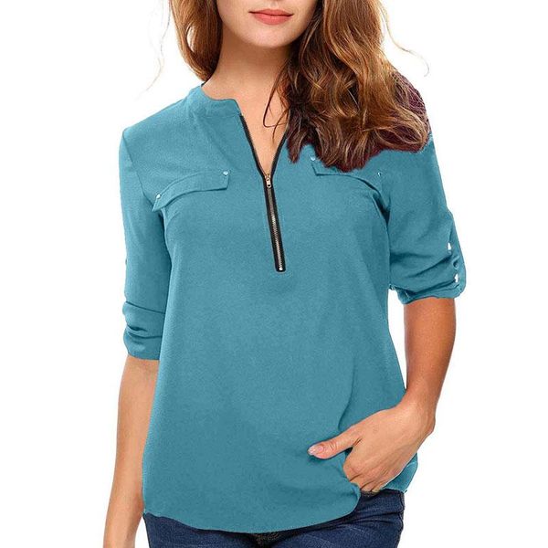 women's blouses & shirts deep v neck women mujer plus size 5xl chiffon 2021 summer blouse casual long sleeve shirt blusa, White
women's blouses & shirts deep v neck women mujer plus size 5xl chiffon 2021 summer blouse casual long sleeve shirt blusa, White
