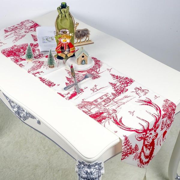 table cloth christmas printed runner festive decor red merrily decorative santa claus snowman tapestry
table cloth christmas printed runner festive decor red merrily decorative santa claus snowman tapestry