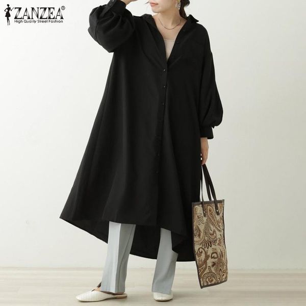 casual dresses elegant solid shirt dress women autumn sundress zanzea 2021 puff sleeve midi vestidos female lapel button robe plus size, Black;gray
casual dresses elegant solid shirt dress women autumn sundress zanzea 2021 puff sleeve midi vestidos female lapel button robe plus size, Black;gray