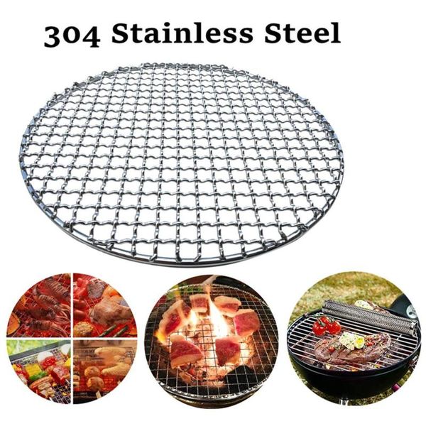 tools & accessories 304 stainless steel round bbq grill mesh home roast nets bacon tool iron barbecue non-stick mat grid
tools & accessories 304 stainless steel round bbq grill mesh home roast nets bacon tool iron barbecue non-stick mat grid