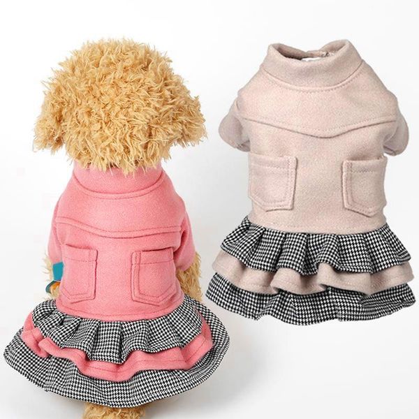 dog apparel pet autumn and winter clothes costume princess dress warm skirt thickening woolen overcoat
dog apparel pet autumn and winter clothes costume princess dress warm skirt thickening woolen overcoat