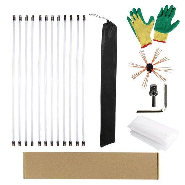 disposable gloves 6/8/10/12m reinforced nylon rod chimney cleaning brush kit fireplace pipe with sealed bag storage
disposable gloves 6/8/10/12m reinforced nylon rod chimney cleaning brush kit fireplace pipe with sealed bag storage