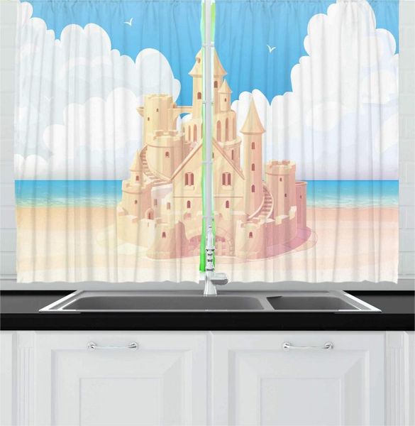 curtain & drapes beige blue and aqua coastal kitchen curtains cartoon style design of a sandcastle on sand with fluffy clouds in the sky
curtain & drapes beige blue and aqua coastal kitchen curtains cartoon style design of a sandcastle on sand with fluffy clouds in the sky