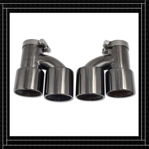 motorcycle exhaust system one pair h model car accessories pipe for b-mw f10 f18 520 525 530 535 modified m5 black /silver tailpipe muffler
motorcycle exhaust system one pair h model car accessories pipe for b-mw f10 f18 520 525 530 535 modified m5 black /silver tailpipe muffler