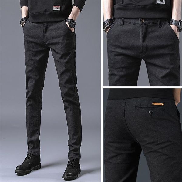 spring multicolor casual business women pants fashion elastic solid color slim fit trousers male brand clothes, Black
spring multicolor casual business women pants fashion elastic solid color slim fit trousers male brand clothes, Black