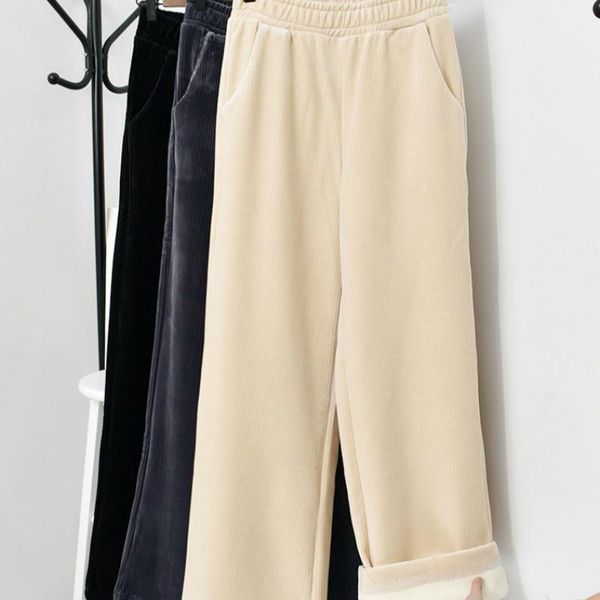 women's pants & capris winter women gold velvet plus size wide-leg casual autumn and high waist s-5xl, Black;white
women's pants & capris winter women gold velvet plus size wide-leg casual autumn and high waist s-5xl, Black;white