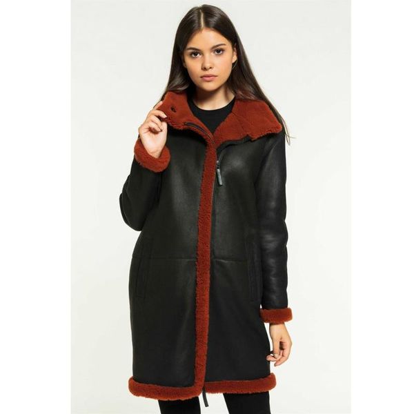women's leather & faux 2021 womens casual black shearling coat long fur jacket turkey sheepskin winter coats
women's leather & faux 2021 womens casual black shearling coat long fur jacket turkey sheepskin winter coats