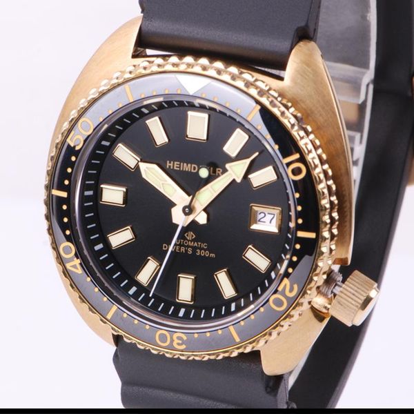 wristwatches heimdallr sapphire glass 46mm black dial c3 luminous nh35 automatic watches 300m diver watch men's bronze mechanical, Slivery;brown
wristwatches heimdallr sapphire glass 46mm black dial c3 luminous nh35 automatic watches 300m diver watch men's bronze mechanical, Slivery;brown