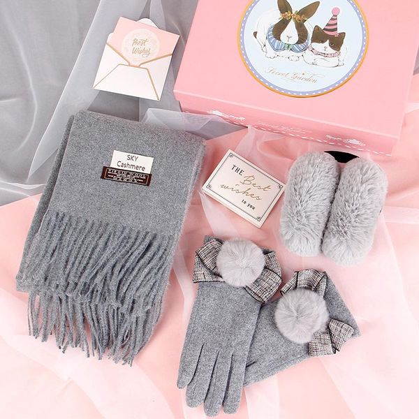 party favor style autumn winter hat scarf gloves box gray pink birthday wedding items baptism favors girlfriend gift set
party favor style autumn winter hat scarf gloves box gray pink birthday wedding items baptism favors girlfriend gift set