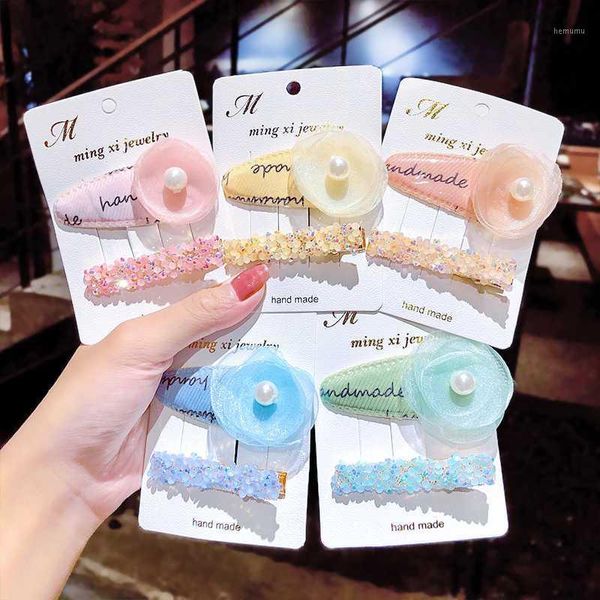 2pcs/set women girls cute chiffon flower crystal barrettes hair clips sweet ornament hairpins fashion accessories1
2pcs/set women girls cute chiffon flower crystal barrettes hair clips sweet ornament hairpins fashion accessories1