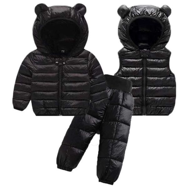 toddler winter baby girls boys clothing sets warm faux down jacket clothes sets children kids snowsuit coats vest pants overalls p0831, White
toddler winter baby girls boys clothing sets warm faux down jacket clothes sets children kids snowsuit coats vest pants overalls p0831, White