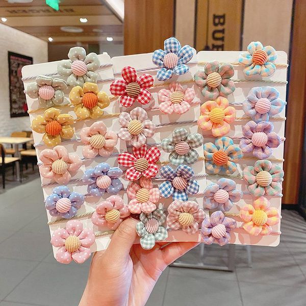 hair accessories 10pcs/set elastic flower rope for baby cute girl ponytail holder fabrics hairpin kawaii kids, Slivery;white
hair accessories 10pcs/set elastic flower rope for baby cute girl ponytail holder fabrics hairpin kawaii kids, Slivery;white