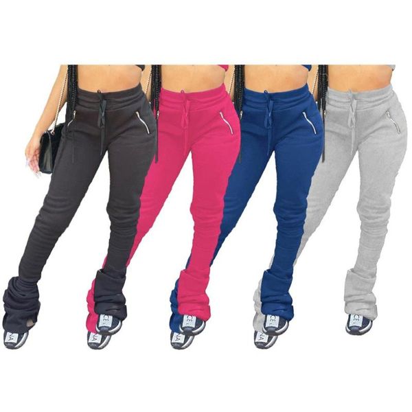 women's pants & capris 2021 women elastic stacked sport high waist flare bell bottom ruched stack trousers draped jogger sweatpants, Black;white
women's pants & capris 2021 women elastic stacked sport high waist flare bell bottom ruched stack trousers draped jogger sweatpants, Black;white