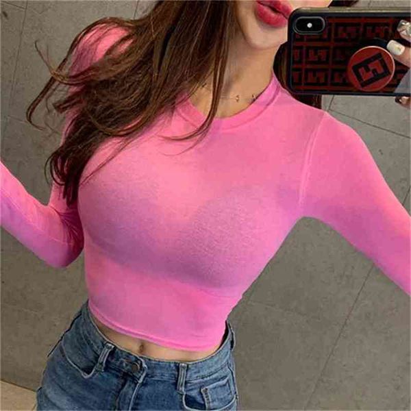 spring lady black solid red slim fit tee women highstreet casual long sleeve short tshirt female girls t shirt 210423, White
spring lady black solid red slim fit tee women highstreet casual long sleeve short tshirt female girls t shirt 210423, White