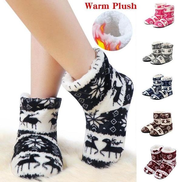 winter floor shoes woman hoouse slippers christmas elk anti-skid sole indoor socks warm fur contton slipper plush insole, Black
winter floor shoes woman hoouse slippers christmas elk anti-skid sole indoor socks warm fur contton slipper plush insole, Black