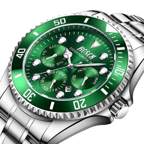 hombre men watch bracelet business fashion luxury quartz wristwatch automatic calendar masculino relogio dropship wristwatches, Slivery;brown
hombre men watch bracelet business fashion luxury quartz wristwatch automatic calendar masculino relogio dropship wristwatches, Slivery;brown