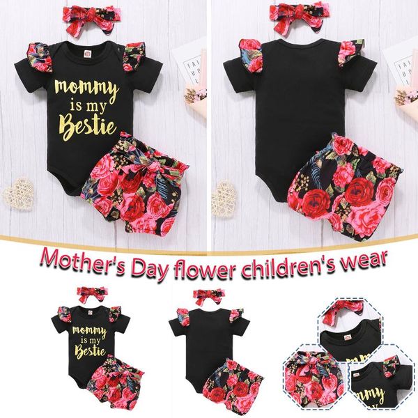 clothing sets born toddler outfits baby girls mother's day letter print romper+leopard pattern shorts+headband summer clothes, White
clothing sets born toddler outfits baby girls mother's day letter print romper+leopard pattern shorts+headband summer clothes, White