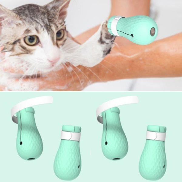 4pcs adjustable pet cat cover protector for bath soft silicone anti-scratch shoes grooming supplies checking costumes 
4pcs adjustable pet cat cover protector for bath soft silicone anti-scratch shoes grooming supplies checking costumes