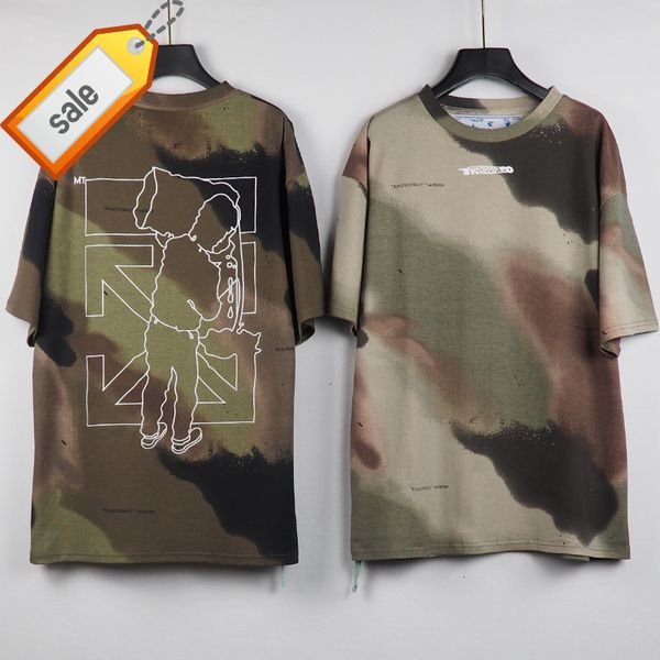 camouflage off men's style white printed embroidered short sleeve t-shirt, White;black
camouflage off men's style white printed embroidered short sleeve t-shirt, White;black