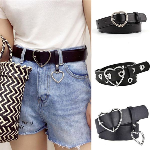 punk fashion pu leather belt for women heart pin buckle waist straps lady girl trouser dress all-match decorative waistband belts, Black;brown
punk fashion pu leather belt for women heart pin buckle waist straps lady girl trouser dress all-match decorative waistband belts, Black;brown