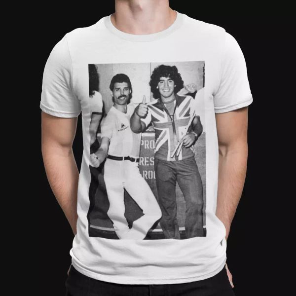 freddie and maradona t-shirt queen diego 70s retro tee argentina retro sport, White;black
freddie and maradona t-shirt queen diego 70s retro tee argentina retro sport, White;black